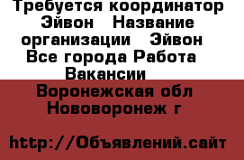 Требуется координатор Эйвон › Название организации ­ Эйвон - Все города Работа » Вакансии   . Воронежская обл.,Нововоронеж г.